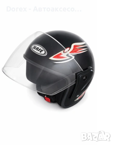 Каска с визьор за мотор, скутер, ATV - различни цветове