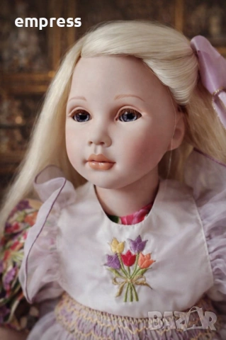 Порцеланова кукла Pauline - Carlote , снимка 3 - Колекции - 50330618