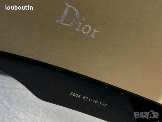 Dior 2023 дамски слънчеви очила правоъгълни 2 цвята, снимка 12 - Слънчеви и диоптрични очила - 41957333