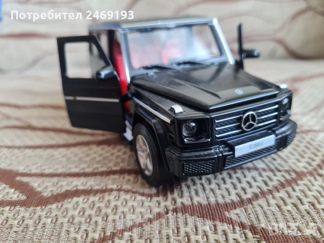 Метална количка Mecedes Benz G 350, снимка 2 - Колекции - 51594404