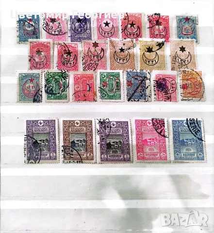 Турция 25 бр.марки.  К.1