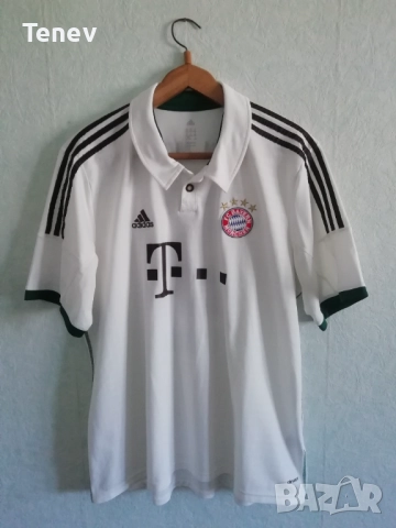 Bayern Munich Lahm Adidas оригинална тениска фланелка екип Байерн Лаам 2013 2014 Away Oktoberfest , снимка 2 - Тениски - 52826355