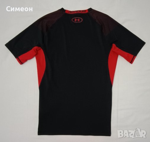 Under Armour UA Compression оригинална тениска L спорт фланелка фитнес, снимка 5 - Спортни дрехи, екипи - 41485623