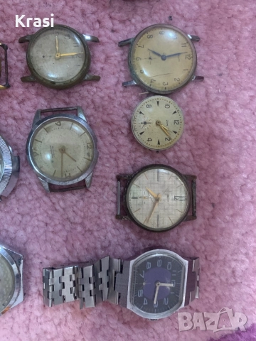 Стари неработещи часовници, снимка 2 - Антикварни и старинни предмети - 52945477