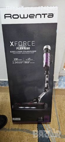 Акумулаторна прахосмукачка ROWENTA RH2037W0, снимка 8 - Прахосмукачки - 53534266