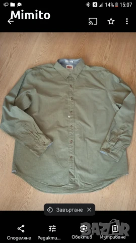 Мъжка риза Levis, снимка 3 - Ризи - 51199670