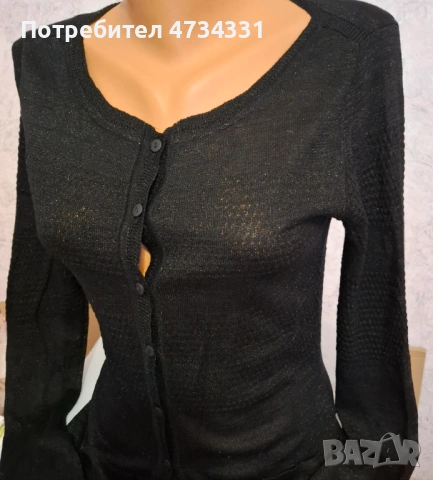 Дамска Жилетка с джобове, снимка 3 - Жилетки - 53658138