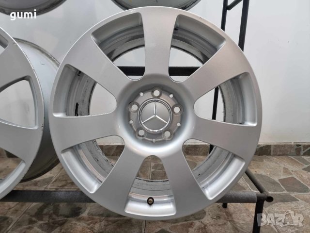 4бр 17ски джанти за Mercedes 5х112мм. A170101, снимка 2 - Гуми и джанти - 44420052