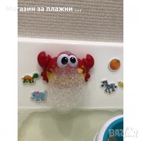 Машина за пяна и балончета Раче, Bubble Crab - код 3268 РАЧЕ, снимка 5 - Електрически играчки - 34504986