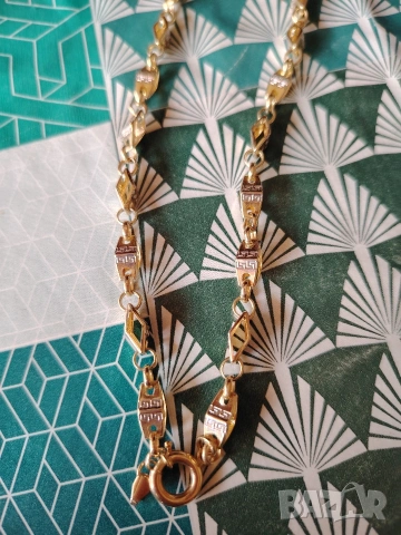 Златен ланец 10.13 грама, снимка 5 - Колиета, медальони, синджири - 53865080