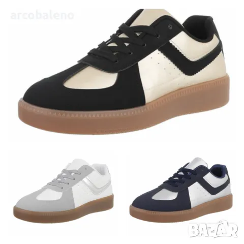 Дамски ниски кецове, 3цвята 