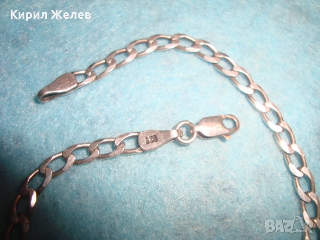 СРЕБЪРНА ГРИВНА СРЕБРО 925 КЛАСИЧЕСКА ЗДРАВА ПЛЕТКА 25606, снимка 7 - Гривни - 35716766