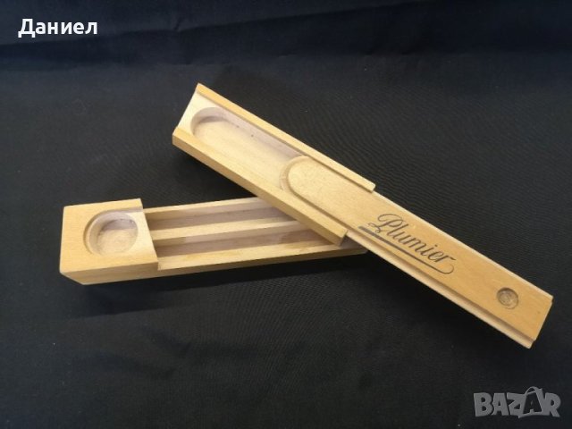 Френска кутия за моливи Plumier , снимка 2 - Антикварни и старинни предмети - 41699993