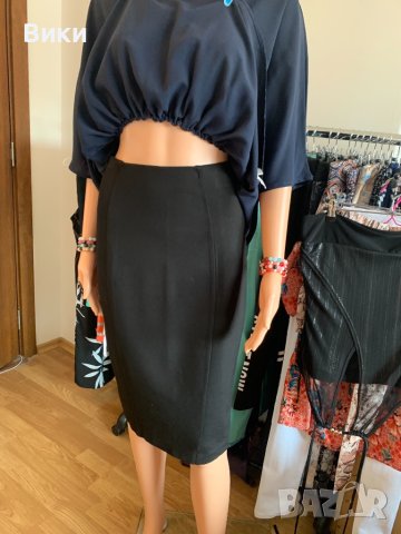 Черна пола HM, снимка 5 - Поли - 40573419