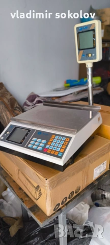 Електронна везна, търговска