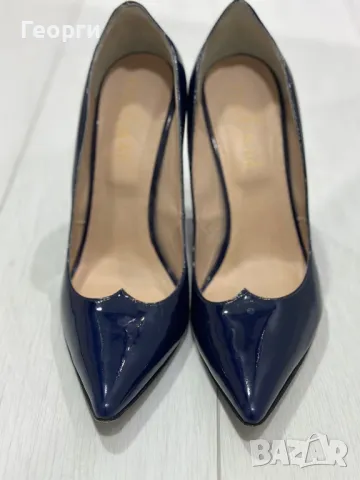 Обувки естествена кожа, снимка 2 - Дамски обувки на ток - 49785420