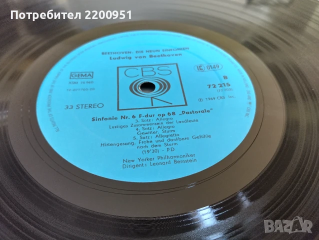 BEETHOVEN, снимка 5 - Грамофонни плочи - 50596215