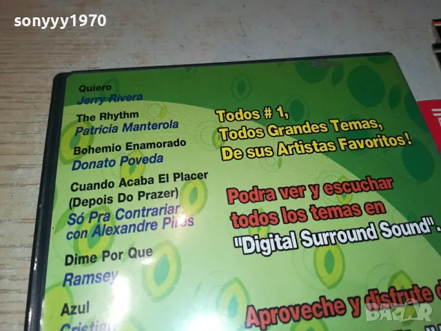 LATINO HITS DVD 1004251357, снимка 9 - DVD дискове - 49844984