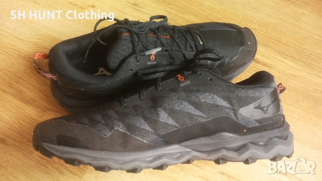 Mizuno WAVE DAICHI 7 GORE-TEX размер EUR 44 / UK 9,5 маратонки водонепромокаеми - 2386, снимка 9 - Маратонки - 53863354