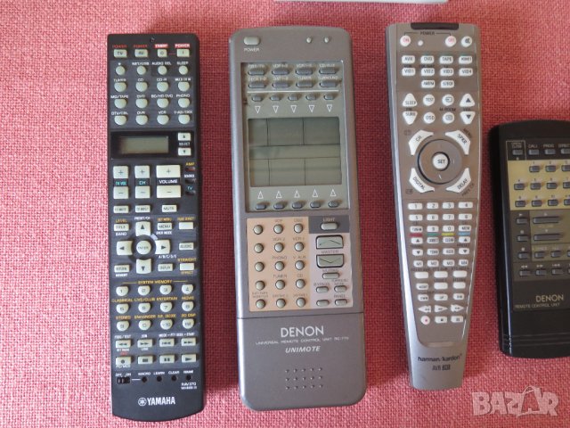 ДИСТАНЦИОННИ-DENON RC770,DENON RC 241,2br.,ONKYO,YAMAHA,harmankardon,SONY, снимка 4 - Аудиосистеми - 41710505