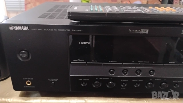 Yamaha RX-V461 - 5.1 канален аудио/видео ресийвър - HDMI,USB port, снимка 5 - Ресийвъри, усилватели, смесителни пултове - 53666070
