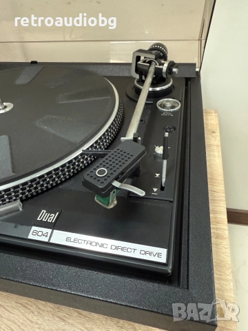 🔉Ретро грамофон DUAL CS 604 - Direct drive🔉, снимка 4 - Грамофони - 52918730