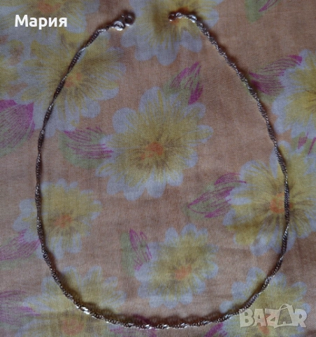 Дамско сребърно колие