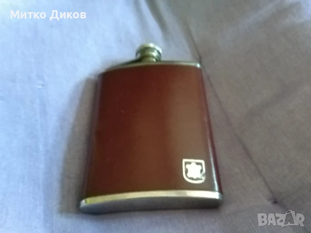 Павур флашка 6 юза-1 юз е около 30млл-облицовка естествена кожа