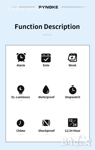 Тактически електронен часовник , снимка 5 - Мъжки - 52439931