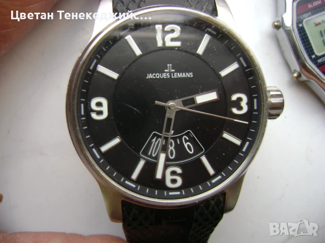 Продавам 5 броя кварцови часовника Jaques Lemans,Quasatron,Casio, снимка 2 - Мъжки - 50965147