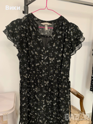 Красива рокля на H&M размер 38 подходяща за S, снимка 13 - Рокли - 44607131