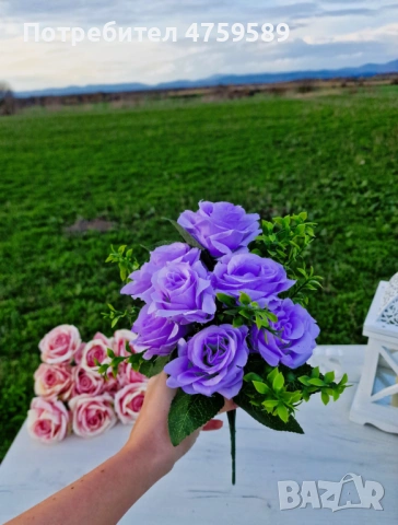 Вискокачествени изкуствени цветя за украса и декорация, снимка 16 - Други - 53764077