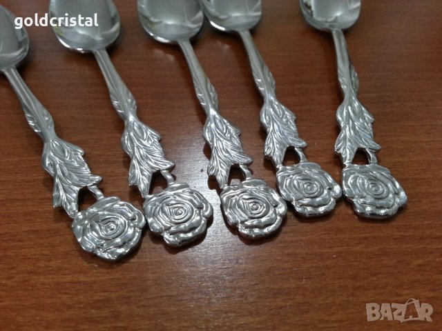 Немски лъжички за кафе чай , снимка 4 - Антикварни и старинни предмети - 41016627