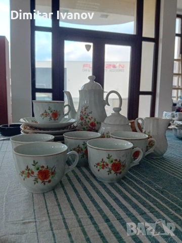 Български порцелан на Китка Нови Пазар , снимка 4 - Сервизи - 53394191