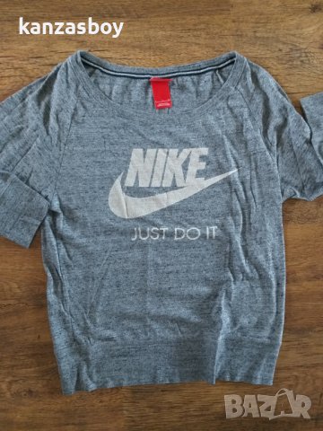 Nike Gym Vintage - дамска блуза размер S, снимка 4 - Блузи с дълъг ръкав и пуловери - 40340276