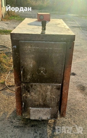 Котел на твърдо гориво Виадрус , снимка 6 - Отоплителни печки - 52153738