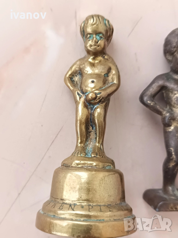 Лот бронзови фигурки - тирбушон и запушалка, снимка 8 - Колекции - 51779809