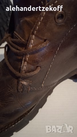 Оригинални елегантни мъжки боти Pat Calvin, снимка 3 - Мъжки боти - 36015211