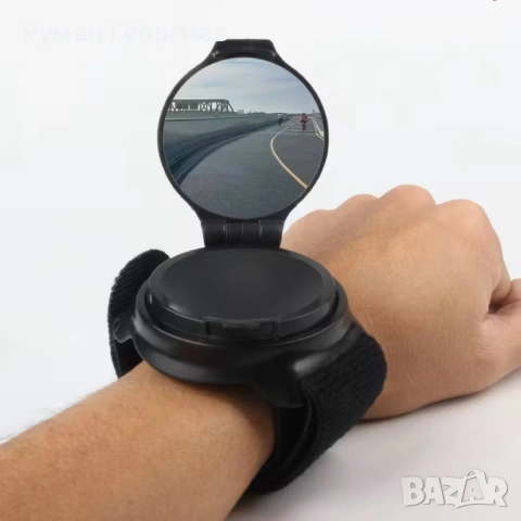 Странично огледало кръгло, ляво/дясно за ръка, тип „часовник“, снимка 6 - Аксесоари за велосипеди - 53309402