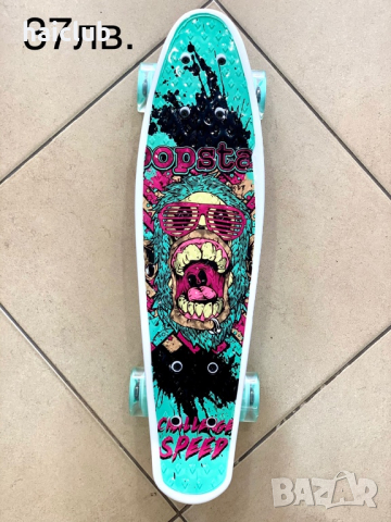 Пениборд с картинка (принт), снимка 8 - Скейтборд, ховърборд, уейвборд - 29497323