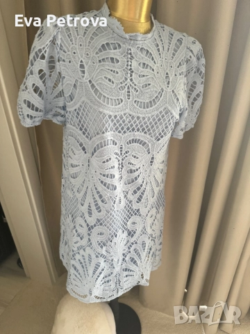 Елегантна и нежна дамска рокля М/Л , снимка 2 - Рокли - 52558558