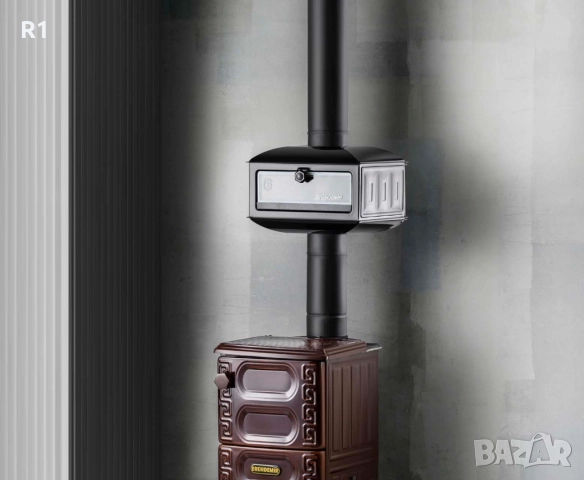 Фурна за кюнец  ф130, Черна, снимка 2 - Печки, фурни - 43928547