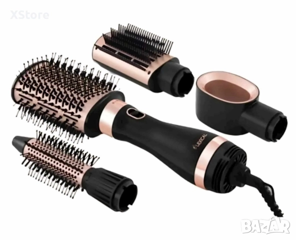 Четка сешоар мултистайлър 4в1 Lexical LAS-5204, снимка 5 - Сешоари - 52508346