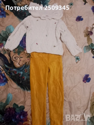 Дънкови панталонки Нови!128см, снимка 8 - Детски панталони и дънки - 53161962