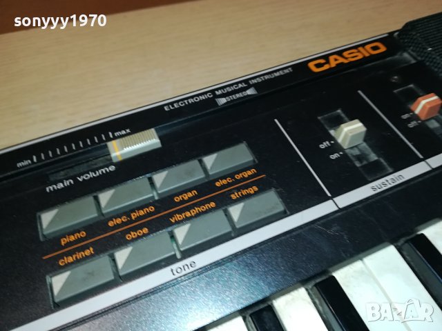 CASIO MT-200 CASIOTONE-MADE IN JAPAN-ВНОС SWISS 1707231134, снимка 8 - Синтезатори - 41572743