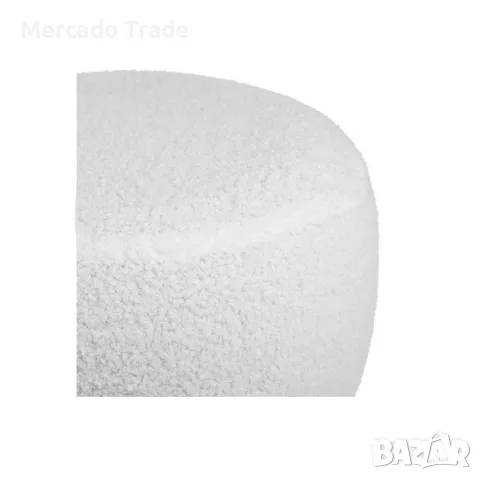 Надуваем пуф Mercado Trade, Табуретка, С калъф, Бял, снимка 2 - Дивани и мека мебел - 39795701