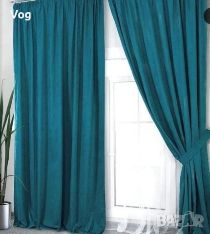 Готови ушити завеси с ушити куки готови за закачане, снимка 15 - Пердета и завеси - 26107363