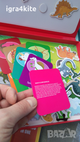 дигитална магнитна кутия с магнити на горски животни / 3 модела, снимка 11 - Образователни игри - 36505180