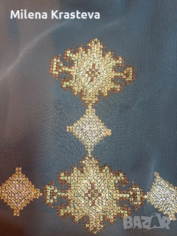 Ефирна туника с бродерия S, снимка 3 - Туники - 53725933