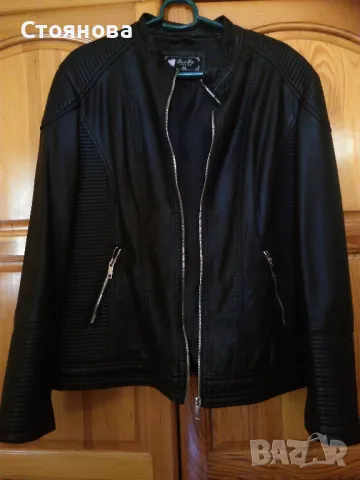 Дамско кожено яке , снимка 16 - Якета - 47392288